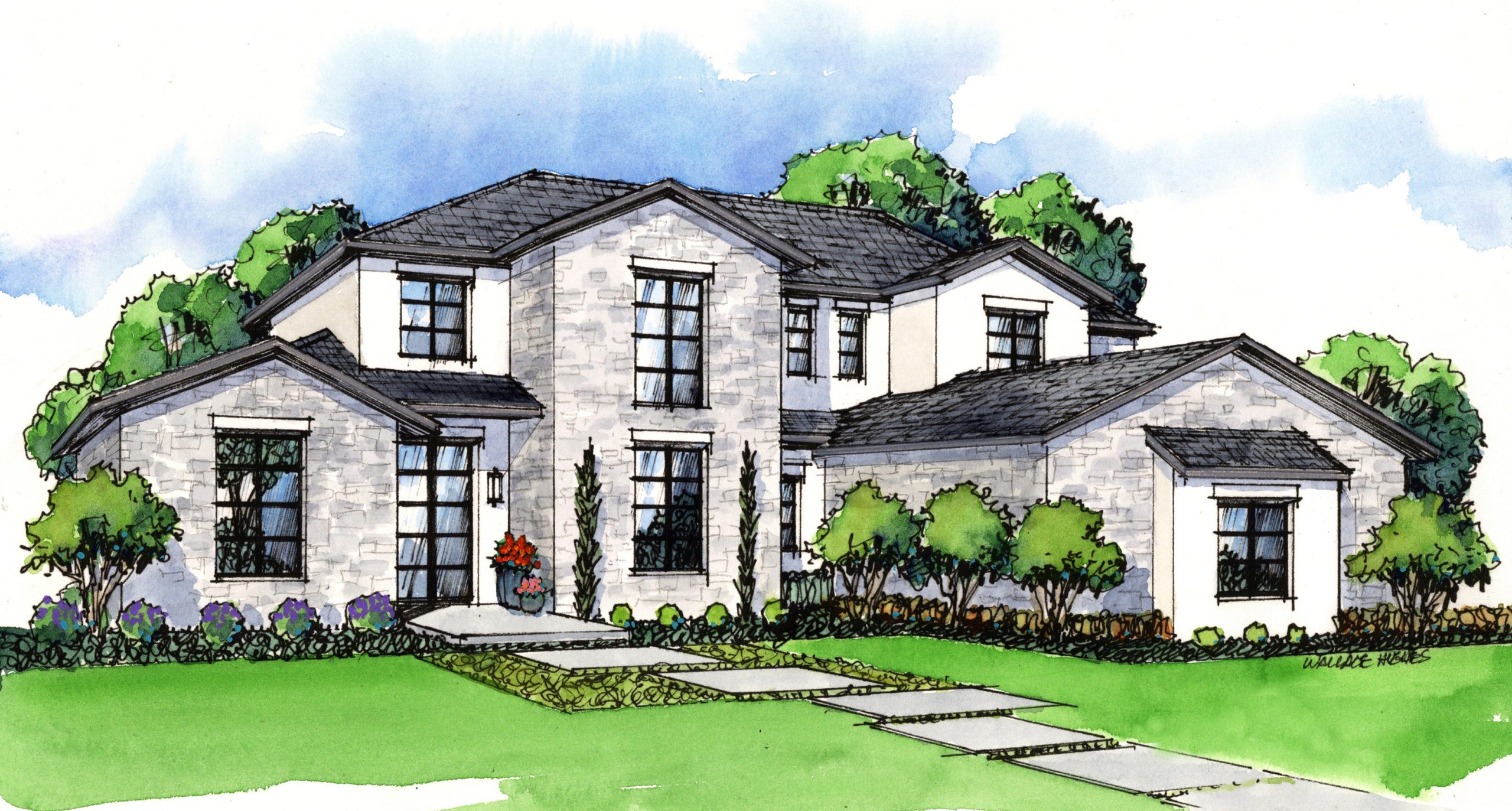 EdgeRock Properties - 909 Los Altos - Color Rendering EdgeRock Properties - 909 Los Altos - Color Rendering